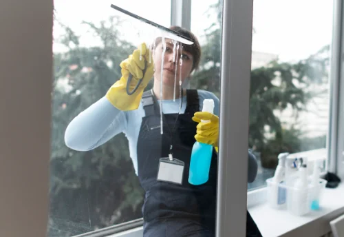 Nettoyage de vitres intérieures et extérieures à Estipouy